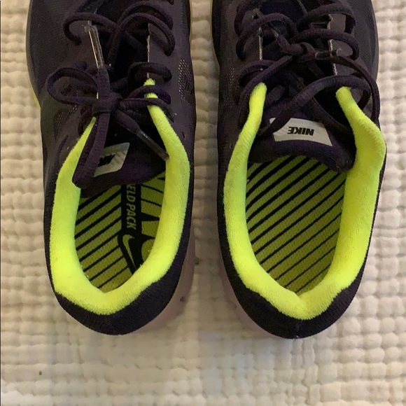 Nike purple cheetah print sneakers W8.5 - Picture 7 of 8